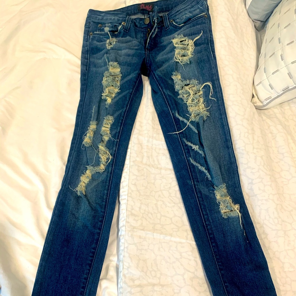 Ripped jeans